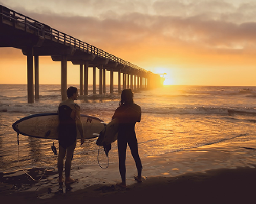 surfing